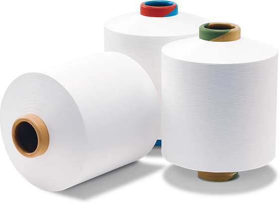 Nylon luftbeklædt garn